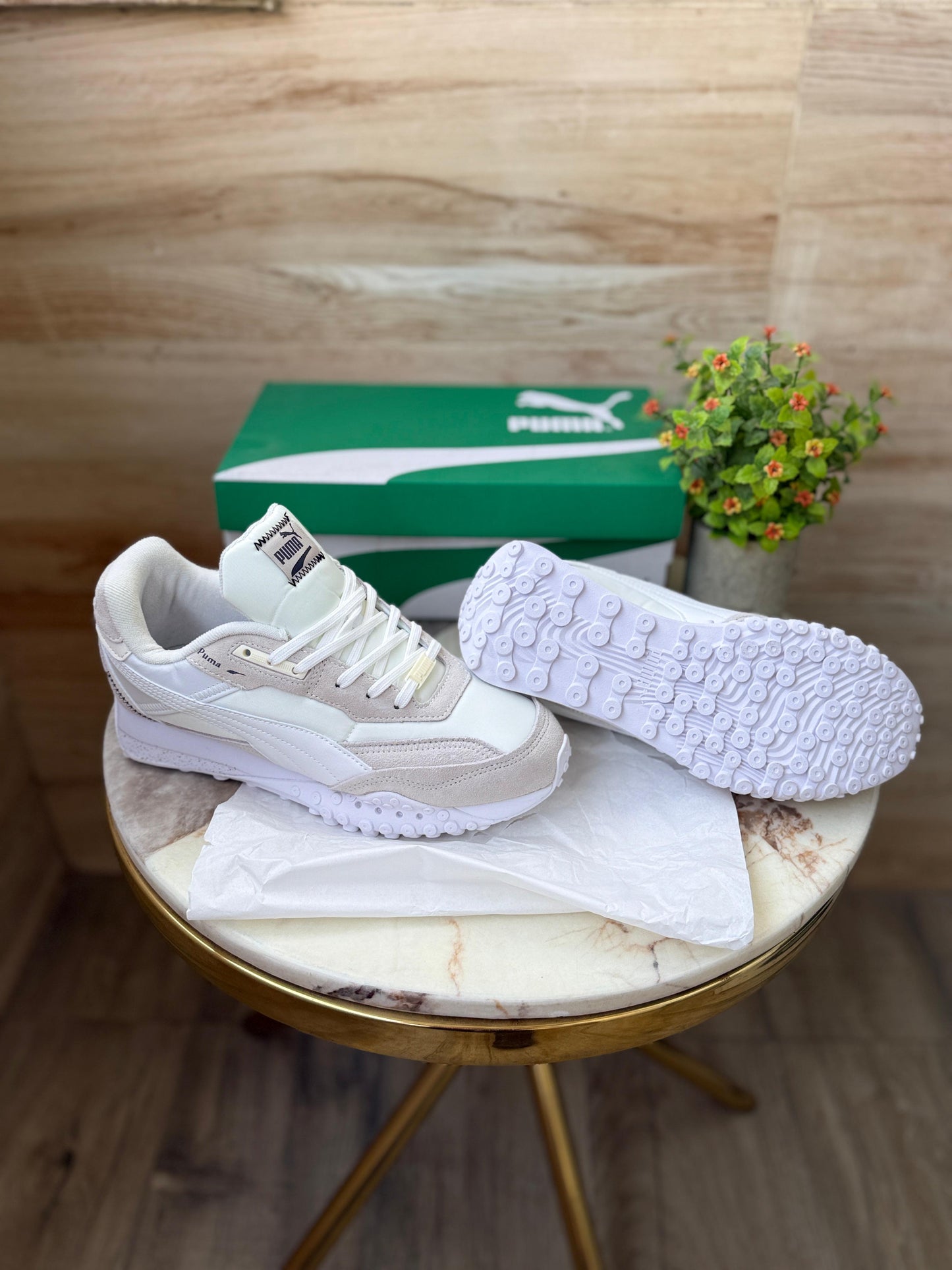 PUMA BLACKTOP WHITE GREY 🖤🖤