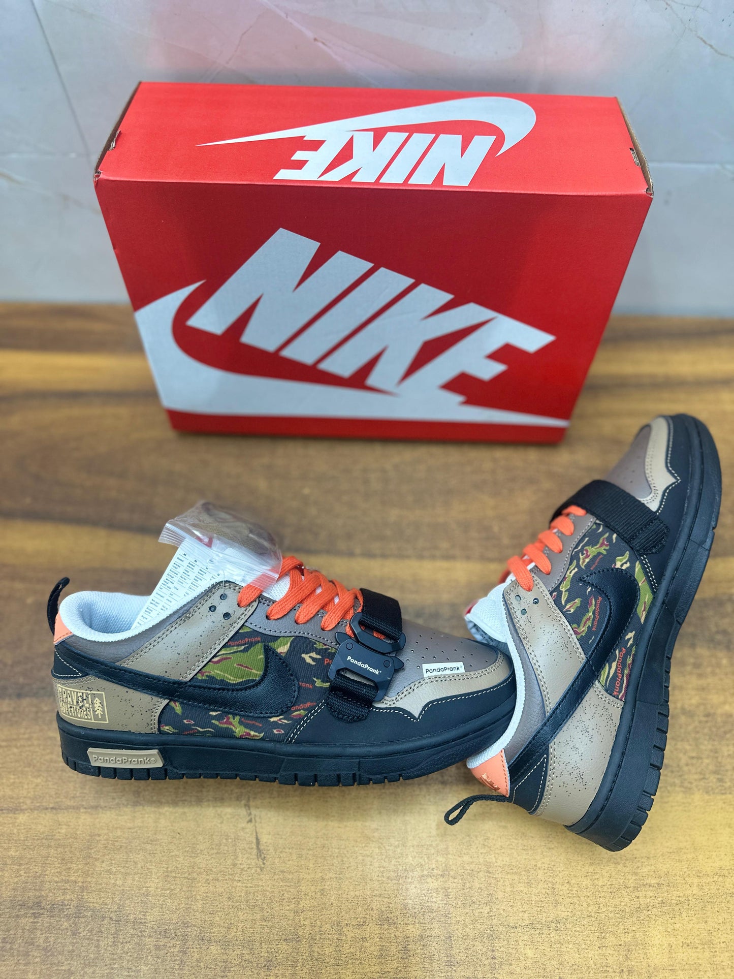 NIKE DUNK PANDAPRANK BUCKLE 🖤