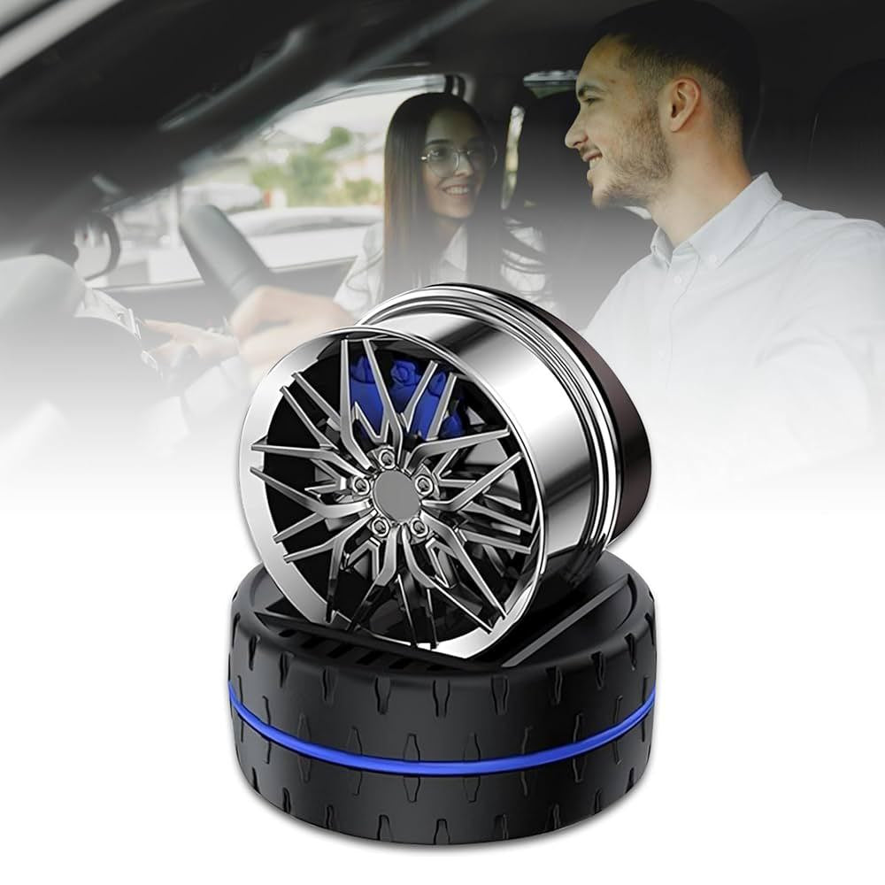 Solar Rotating Car Dashboard Air Freshener ā Stylish & Refreshing