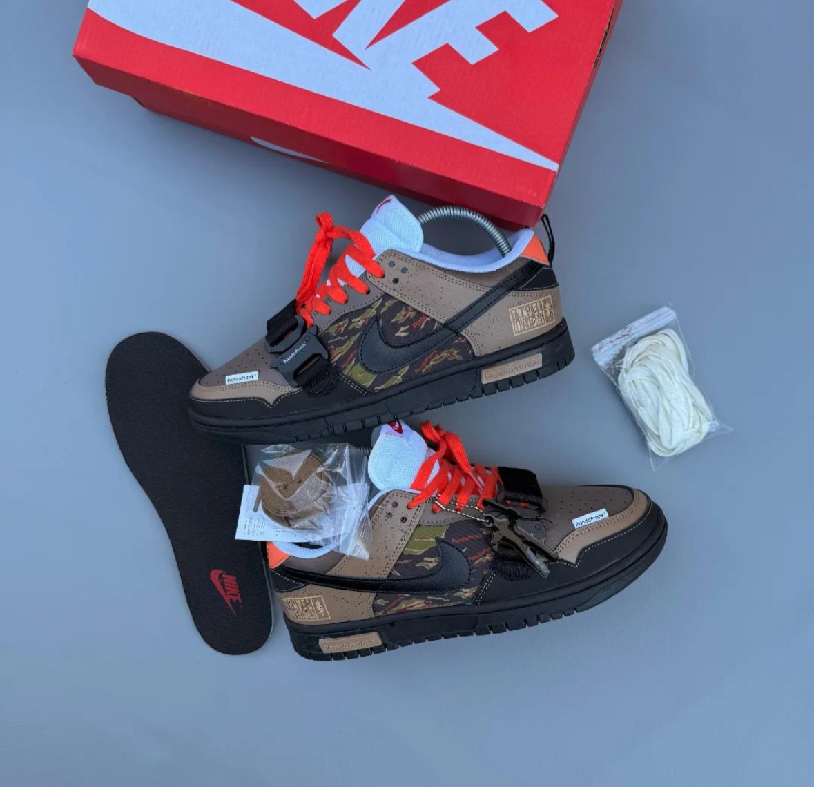 NIKE DUNK PANDAPRANK BUCKLE 🖤